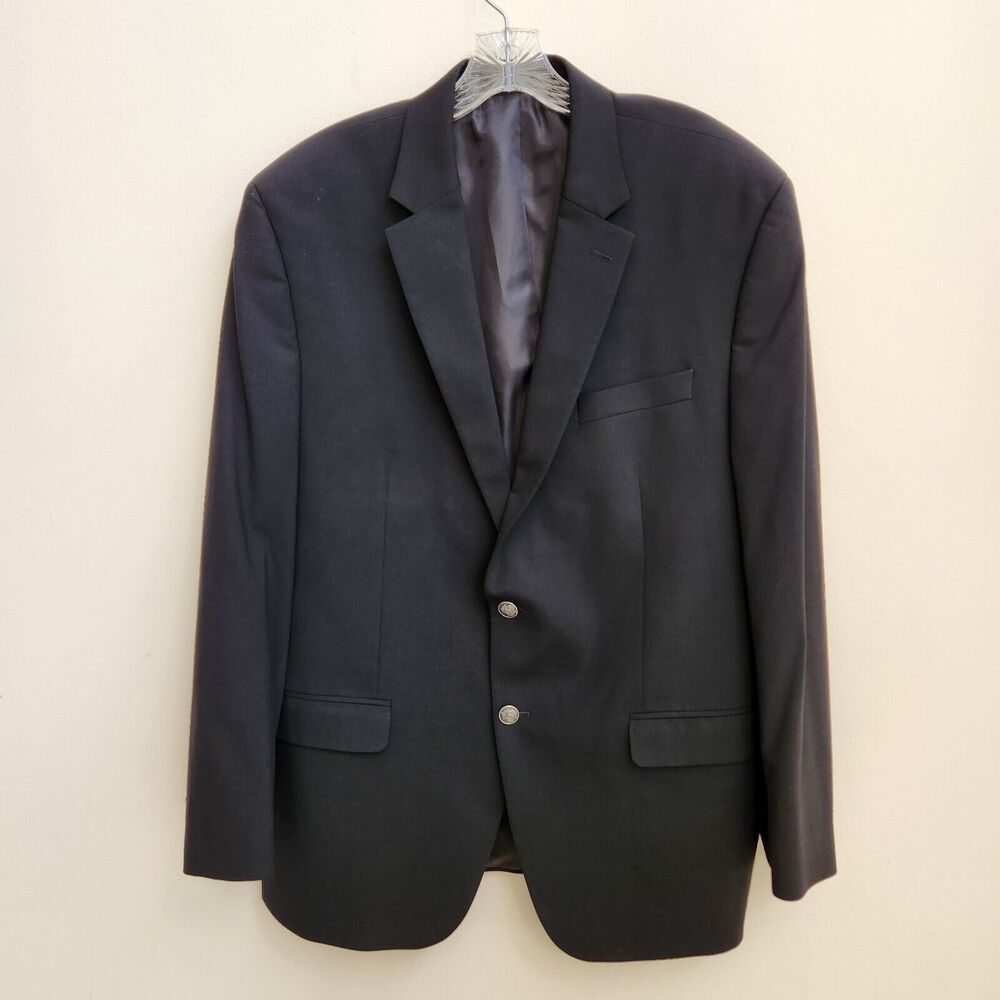 Michael Michael Kors Blazer Men's 44R Black Sport Coat Business Workwear Classic
